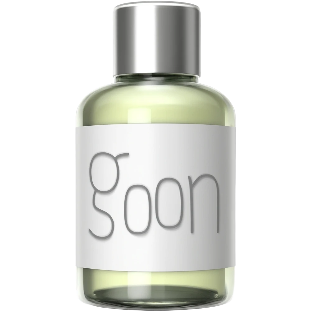 Make a lotion bottle that says goon emoji