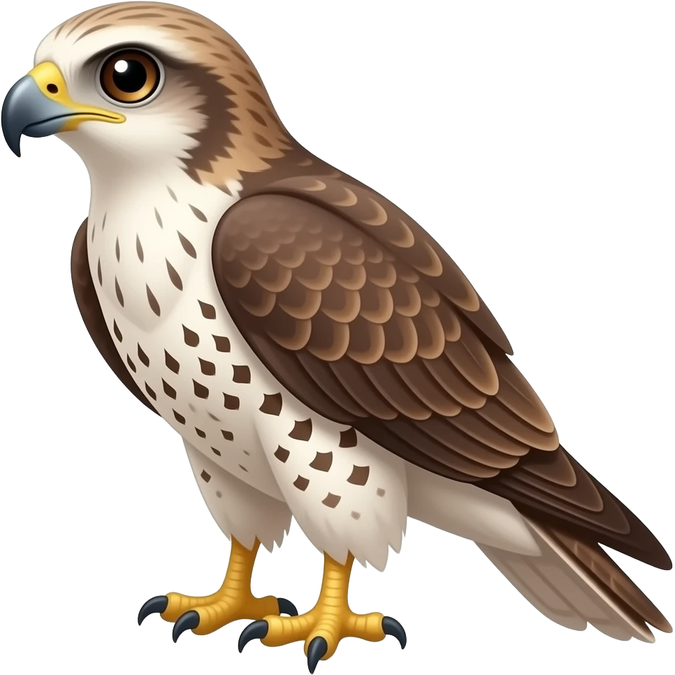 Hawk emoji full body (emoji style) emoji