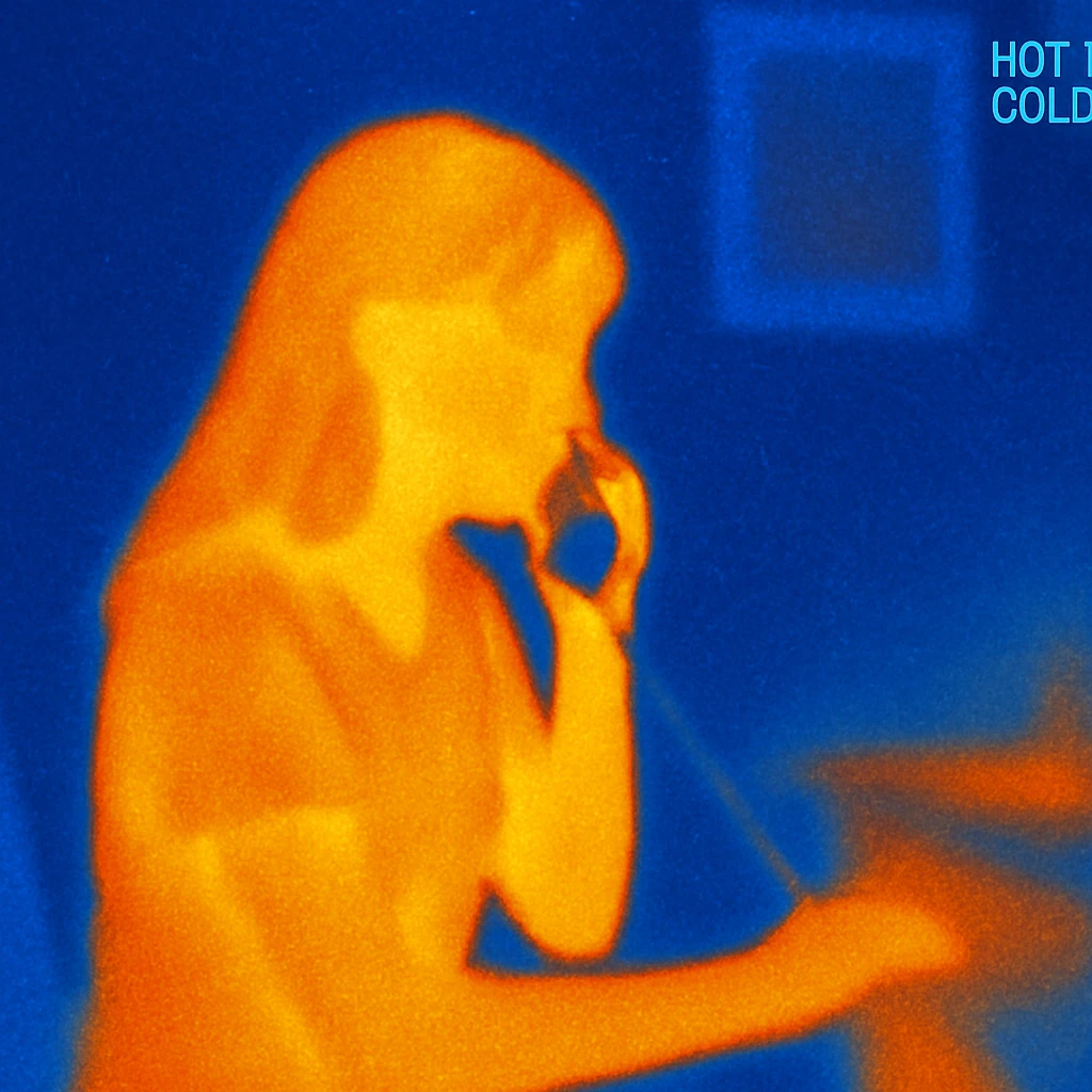 girl talking on telephone in her room emoji