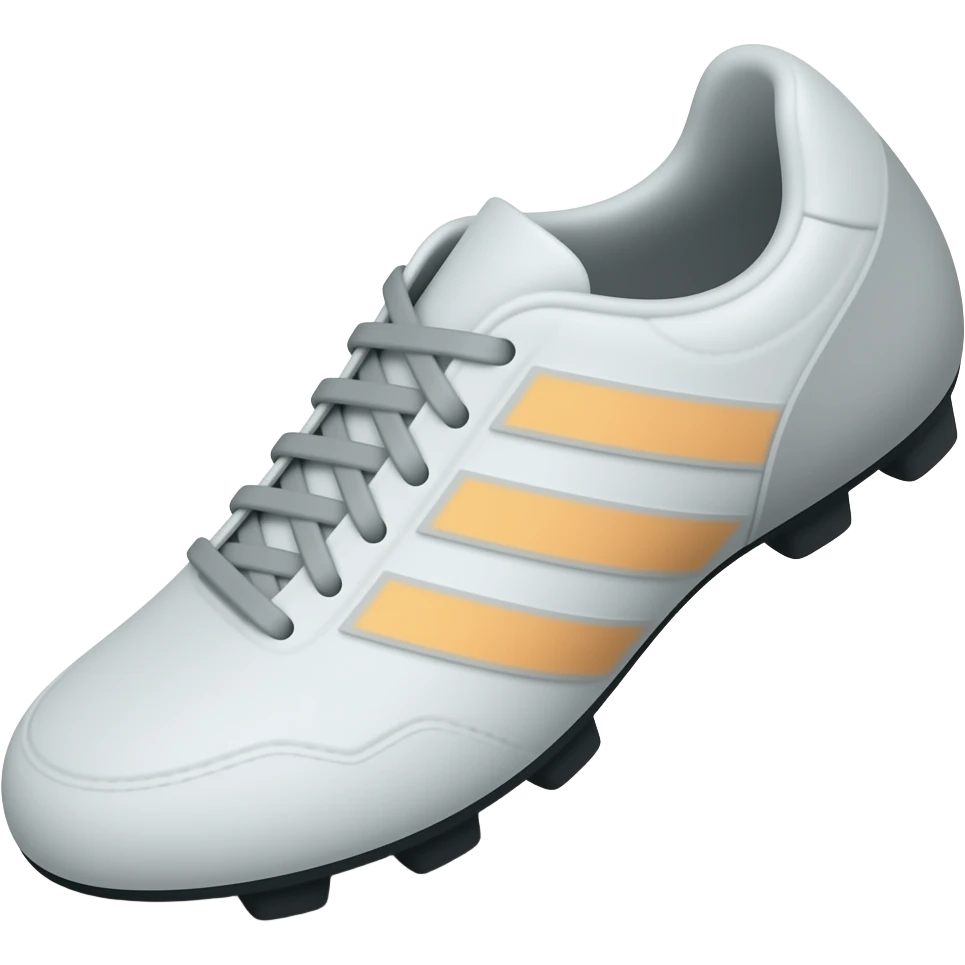 Shoe soccer emoji