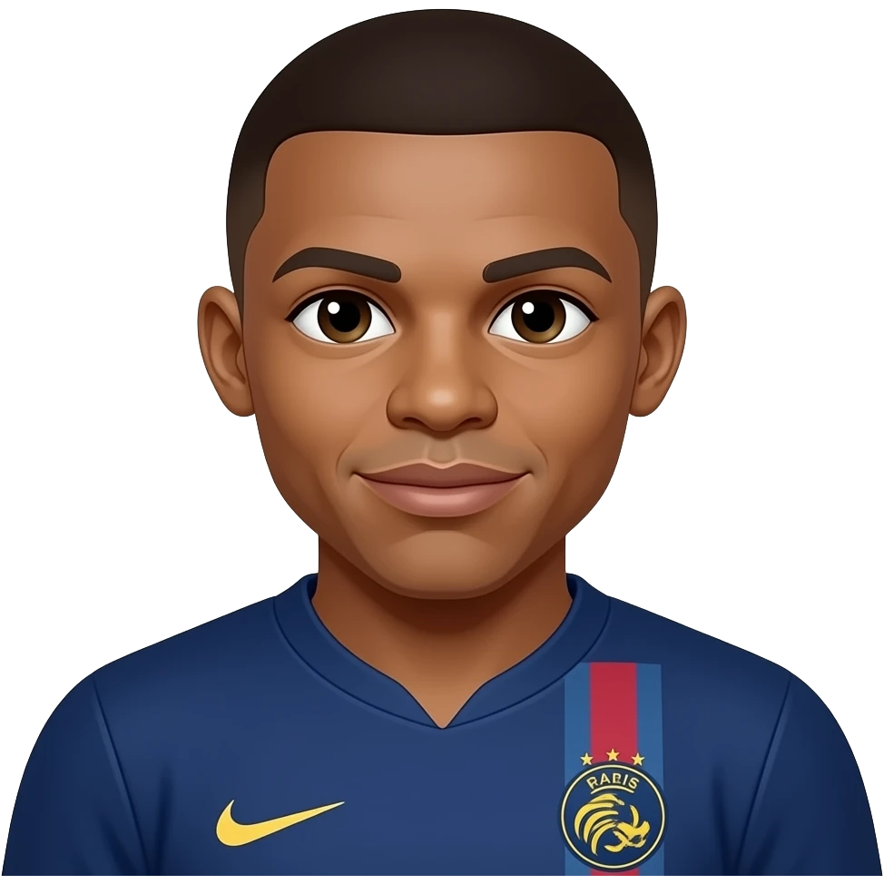 Mbappe in France emoji