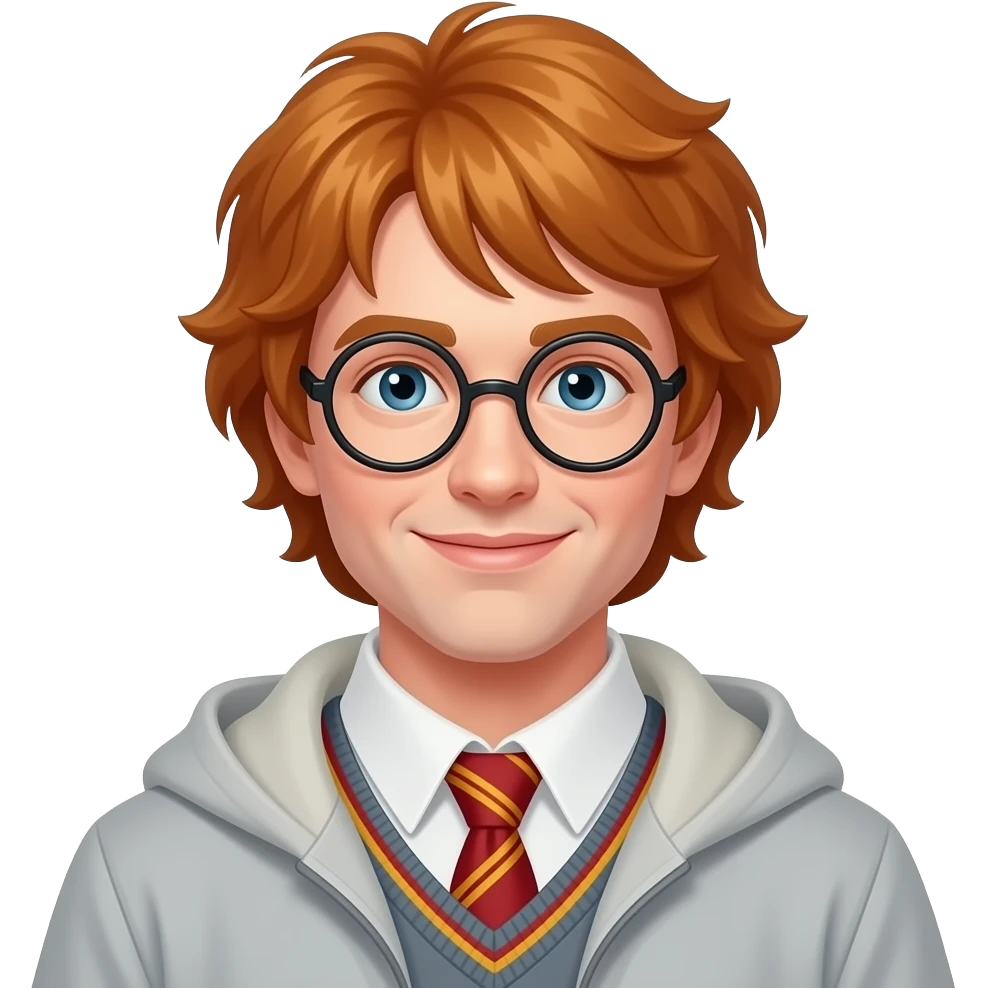 ron weasley with broom emoji