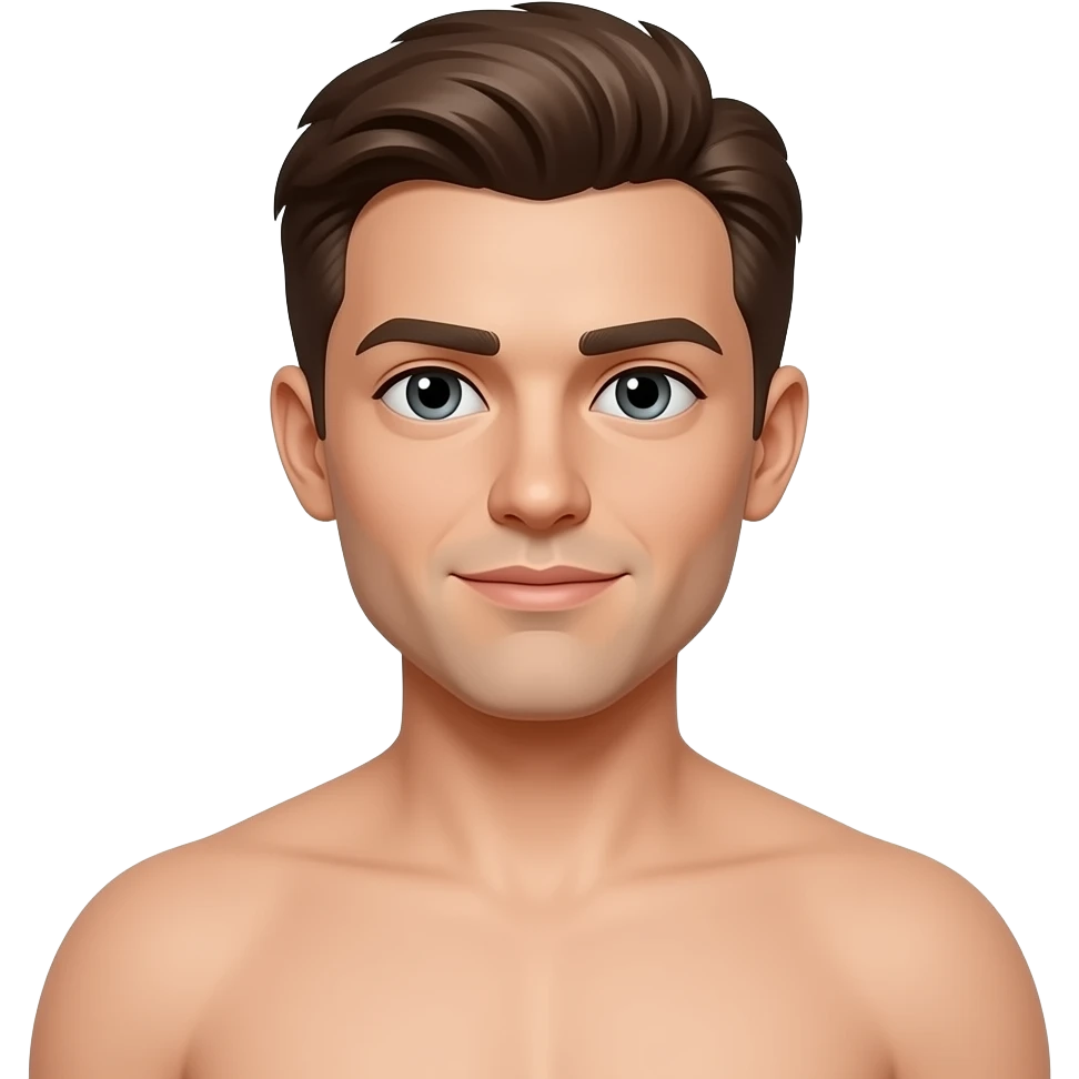 Голый мужчина emoji