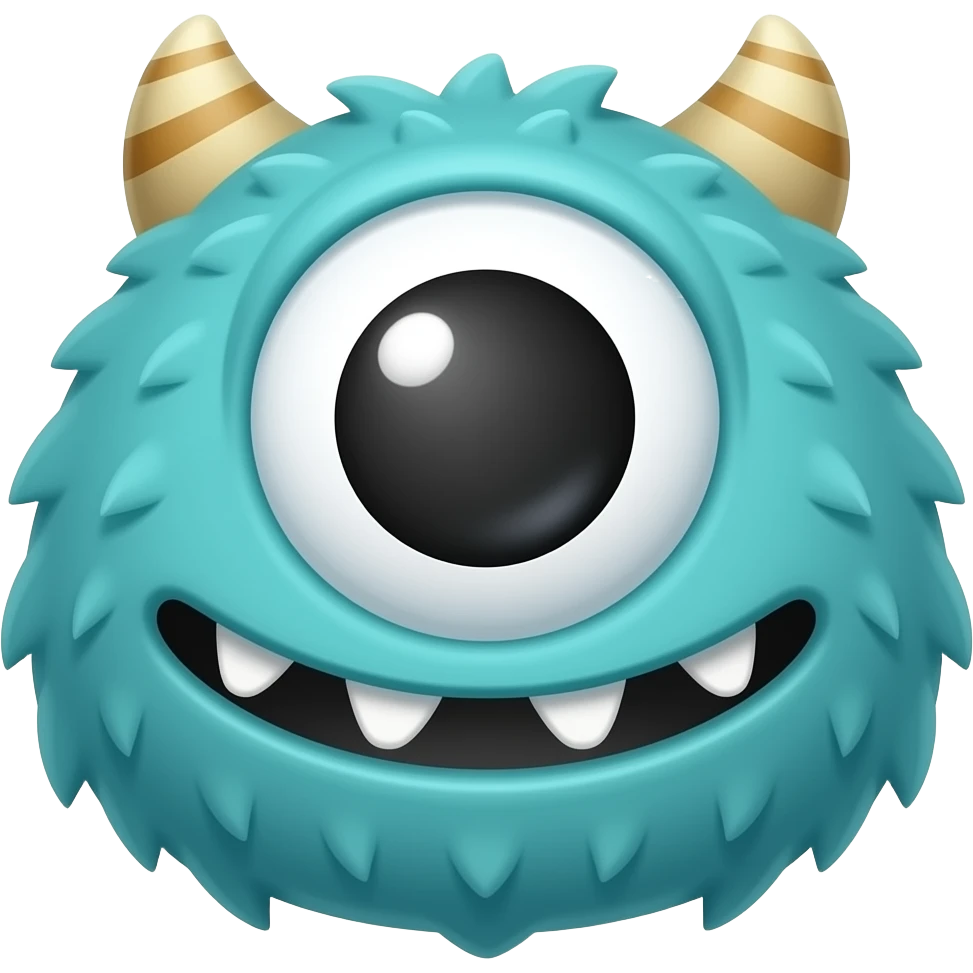 Create an emoji of the Tully Monster emoji