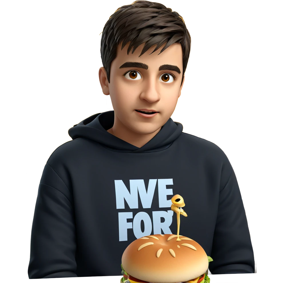 boy enjoying meal indoors emoji