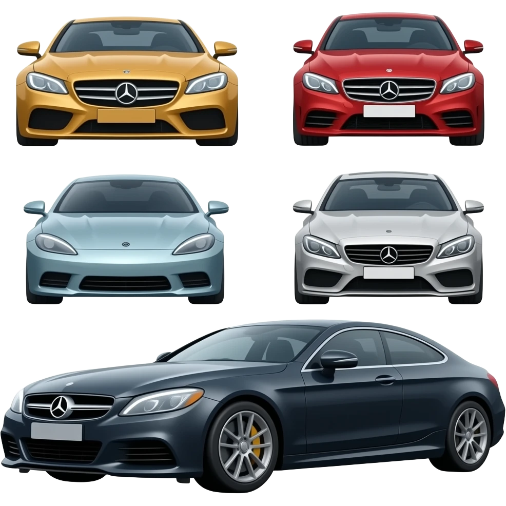 Expensive cars only emoji