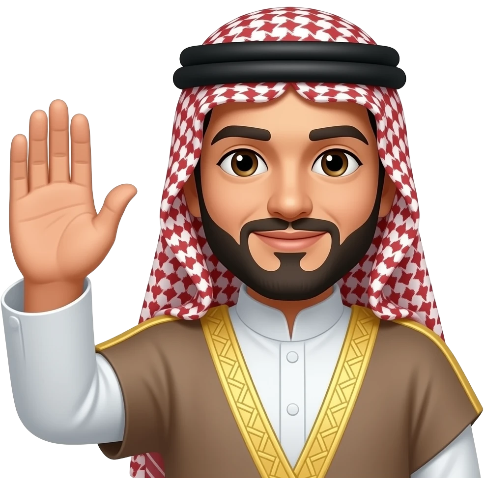 i want the emoji to give salam like how muslims do emoji