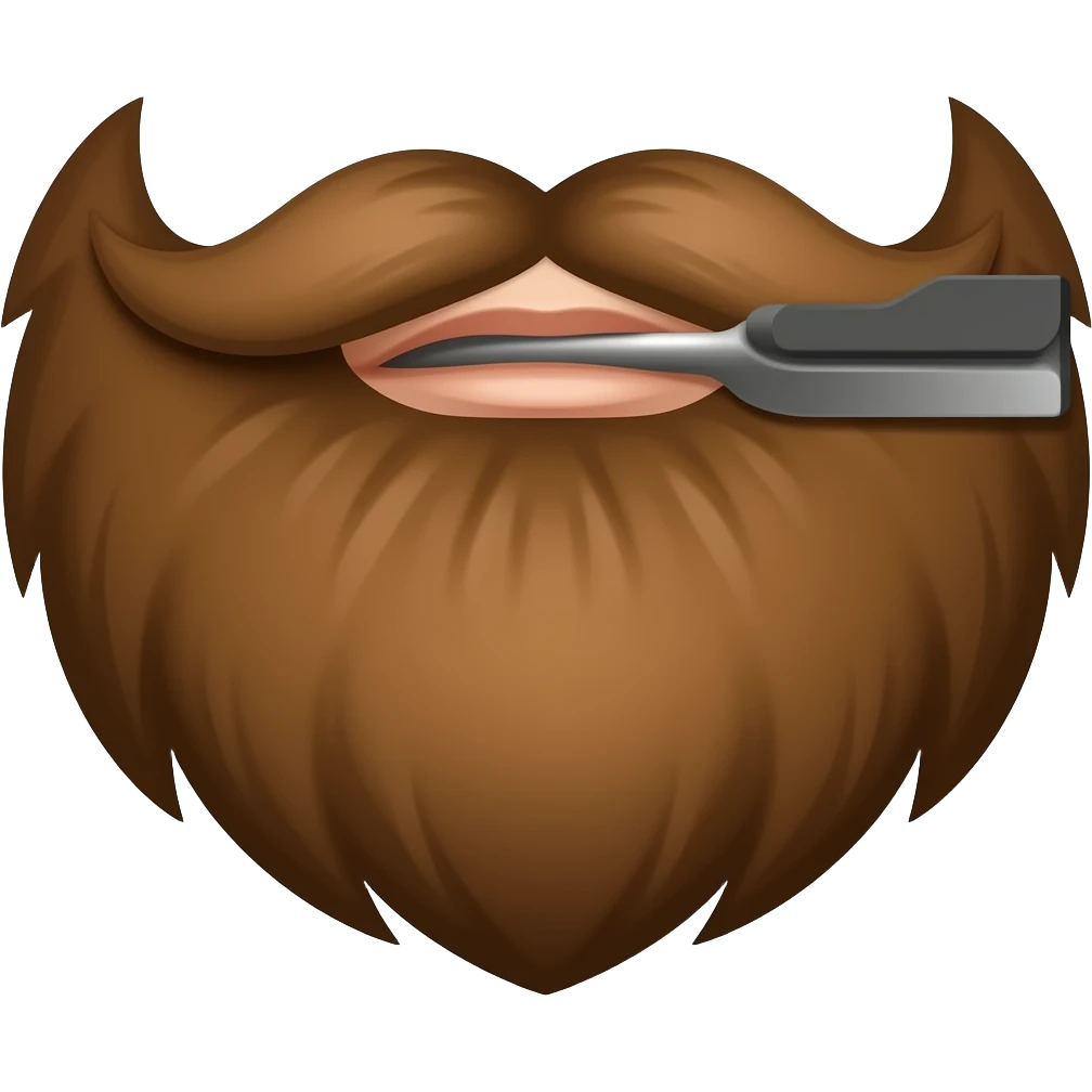 Beard emoji