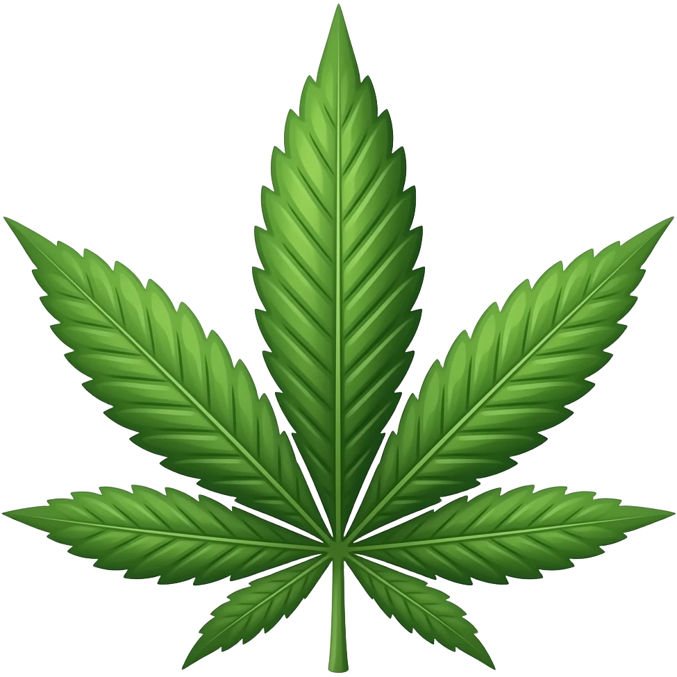 Fais-moi une feuille de cannabis emoji