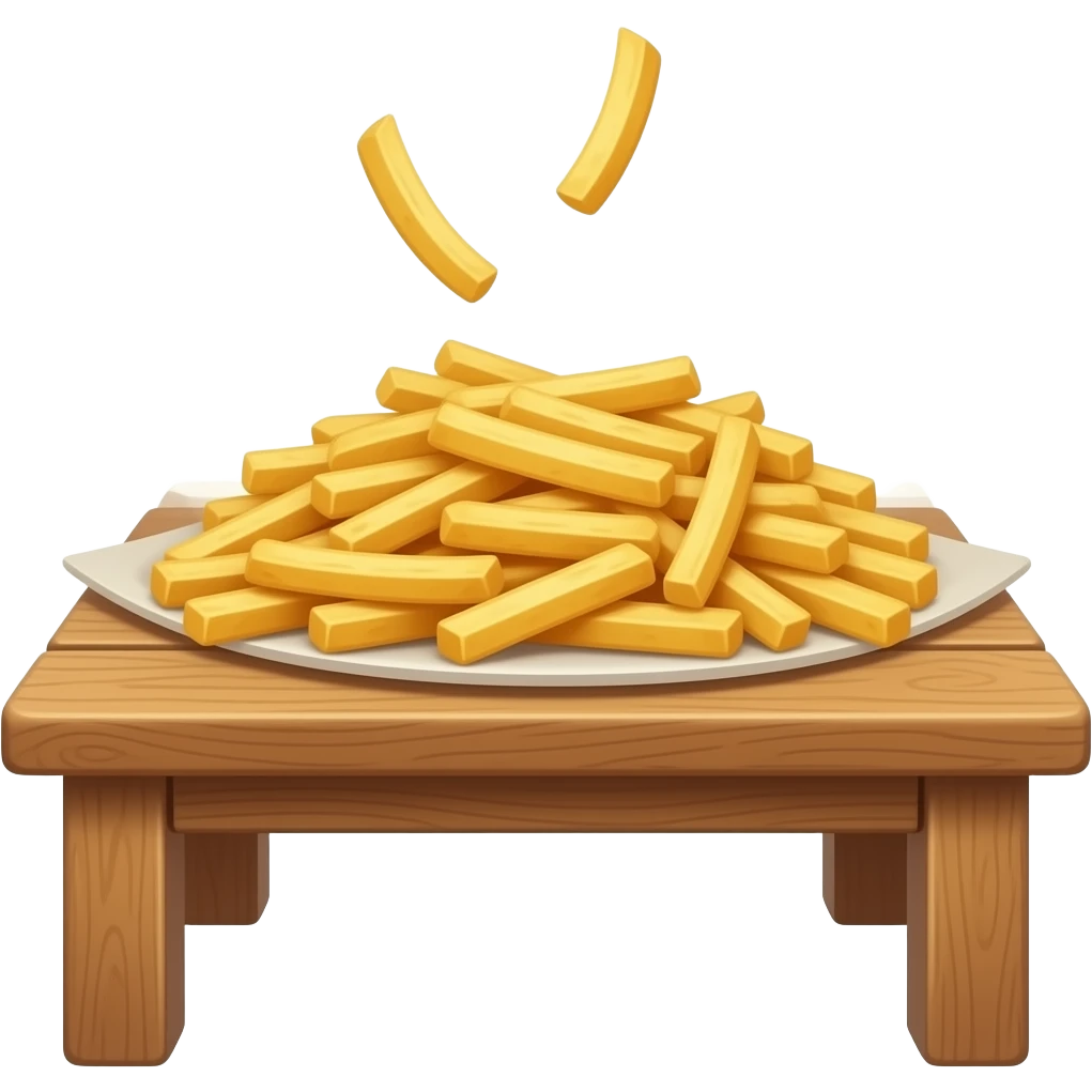 French fries emoji