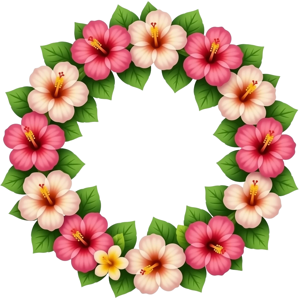 Ilima lei emoji