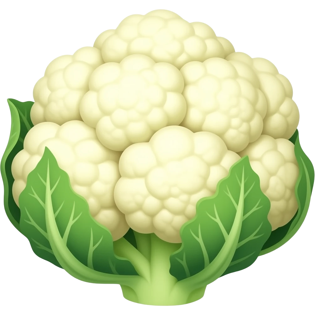 Create cauliflower emoji emoji