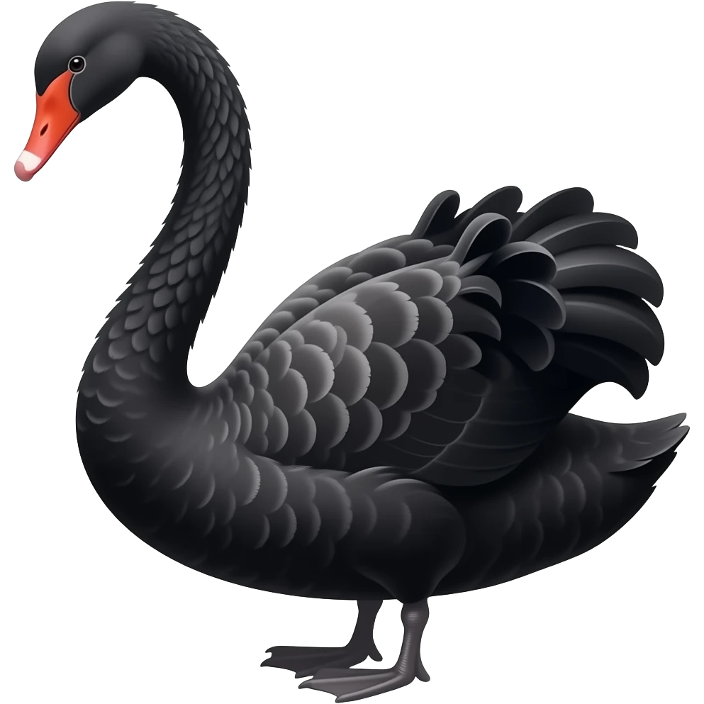 Black swan emoji emoji