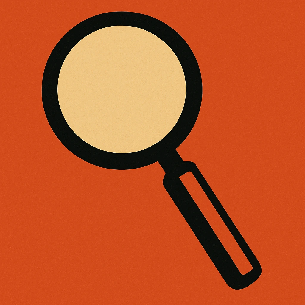 magnifying glass emoji