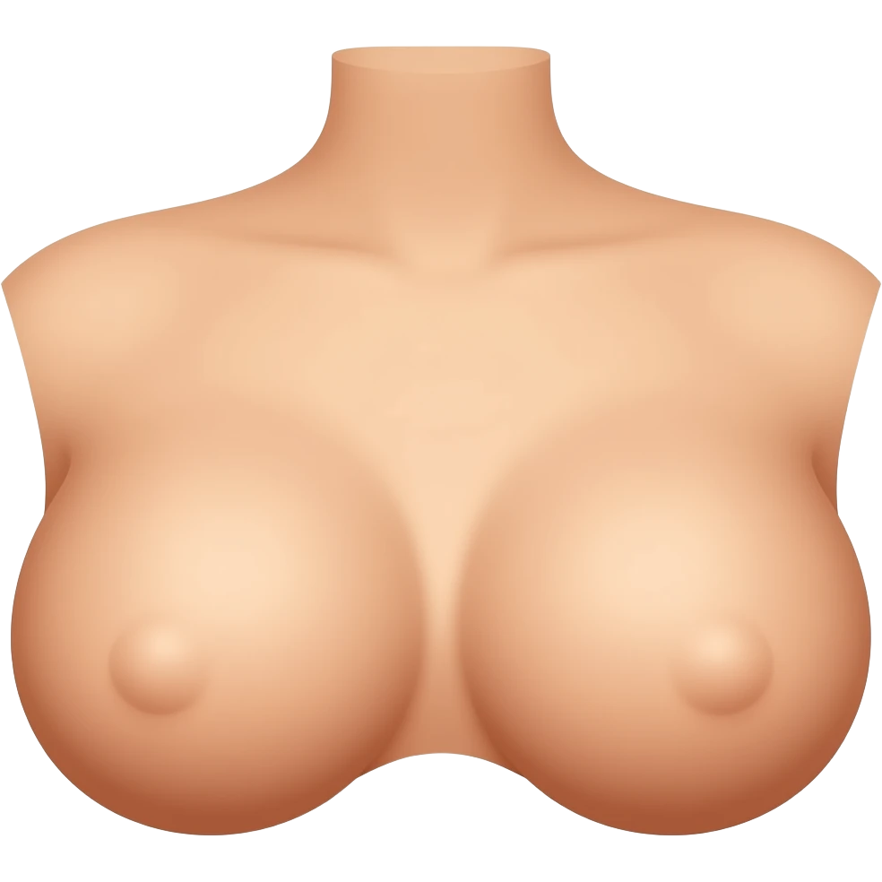 Breast emoji