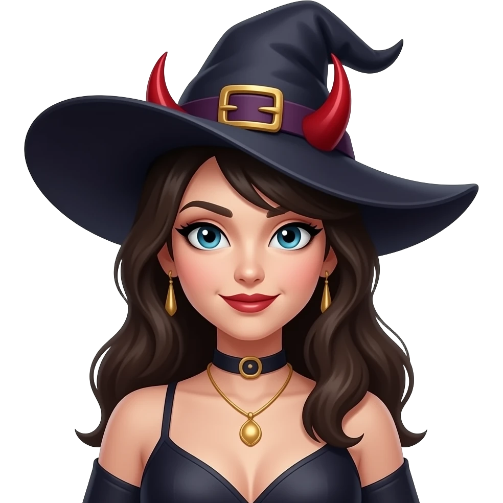 Devil woman , witch emoji