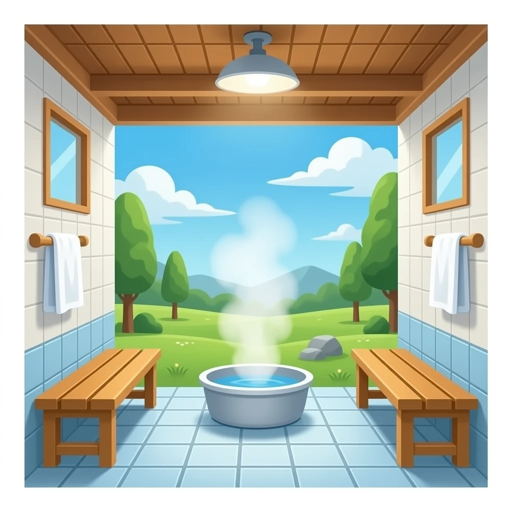 Lavatorio de pies emoji