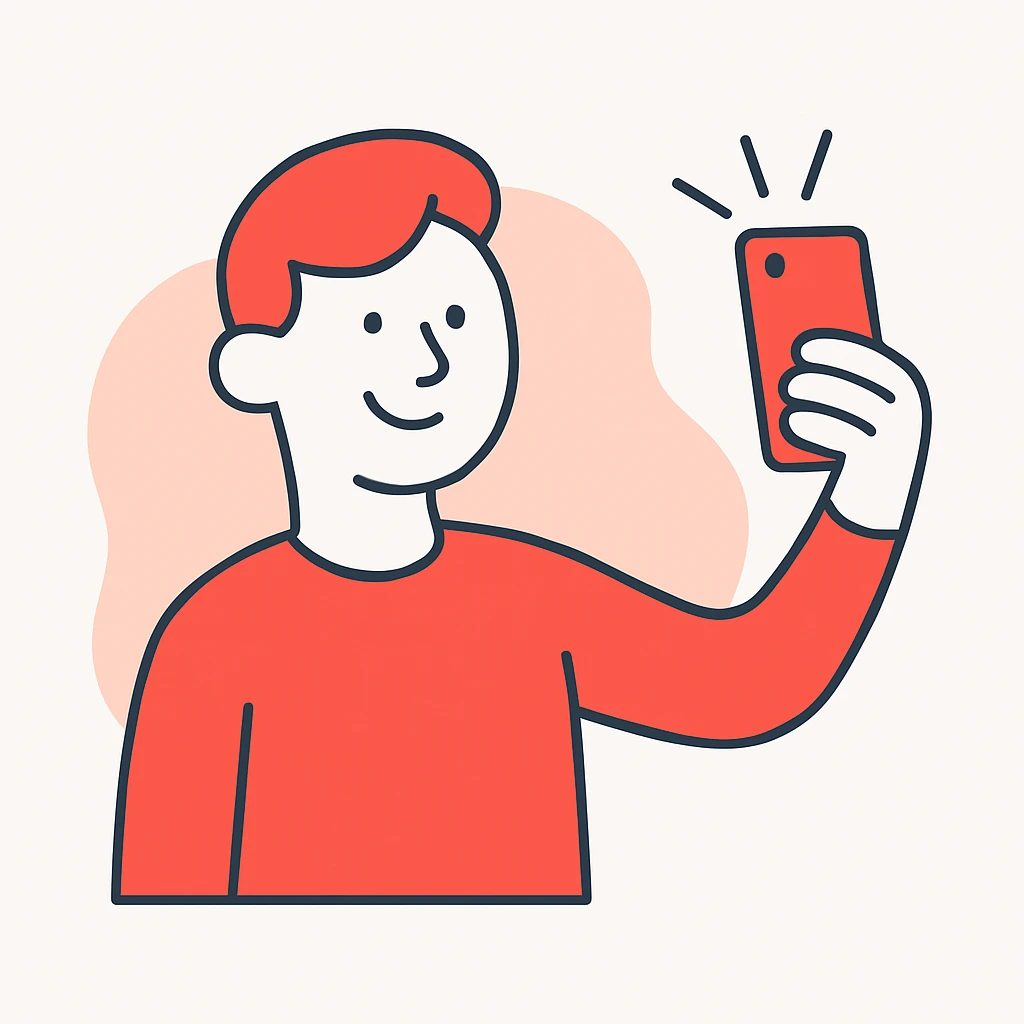 Selfie emoji