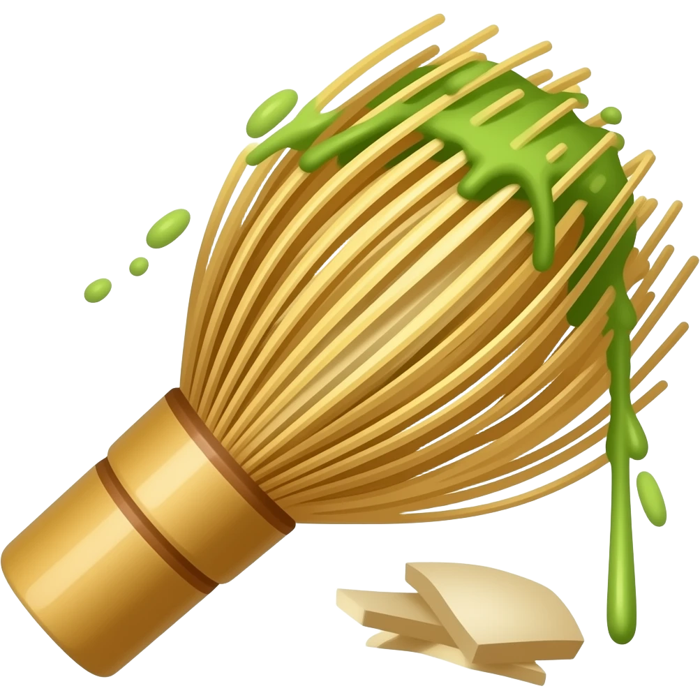 Strawberry matcha emoji