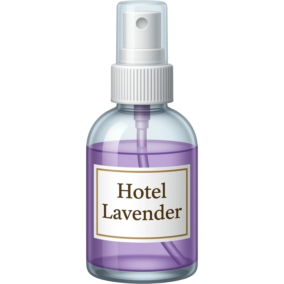 hotel lavender spray emoji