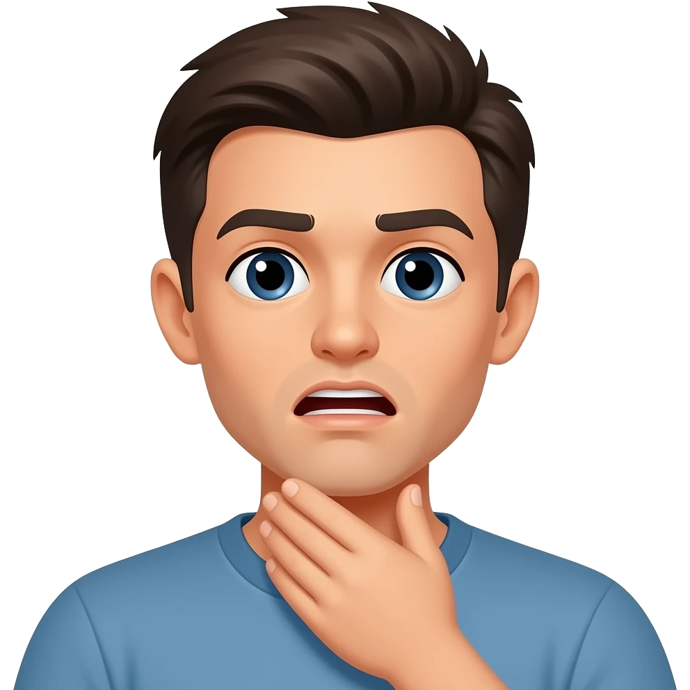 choking self emoji emoji