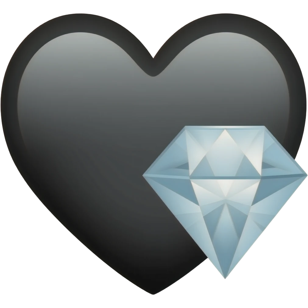 🖤 💎 emoji