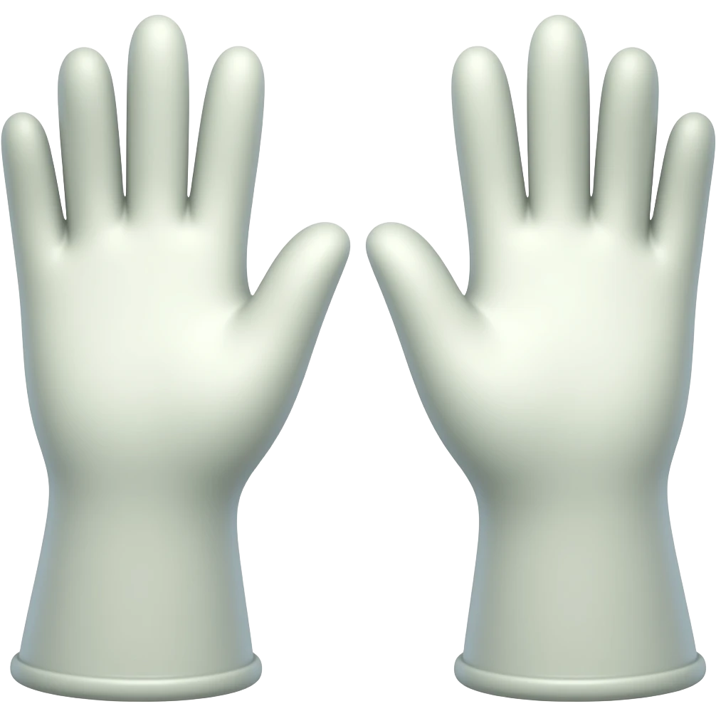 dishwashing gloves emoji