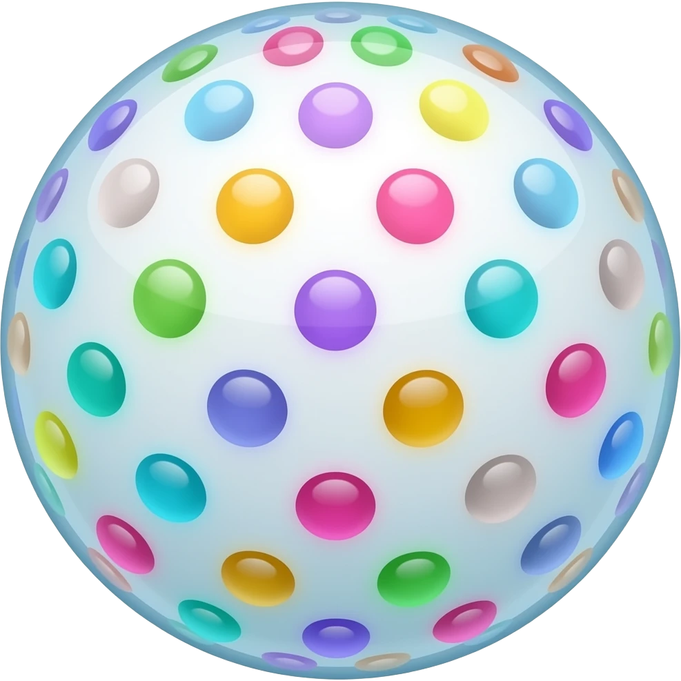 Boll party light emoji