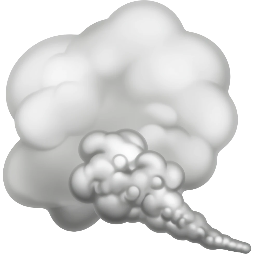 humo correr emoji