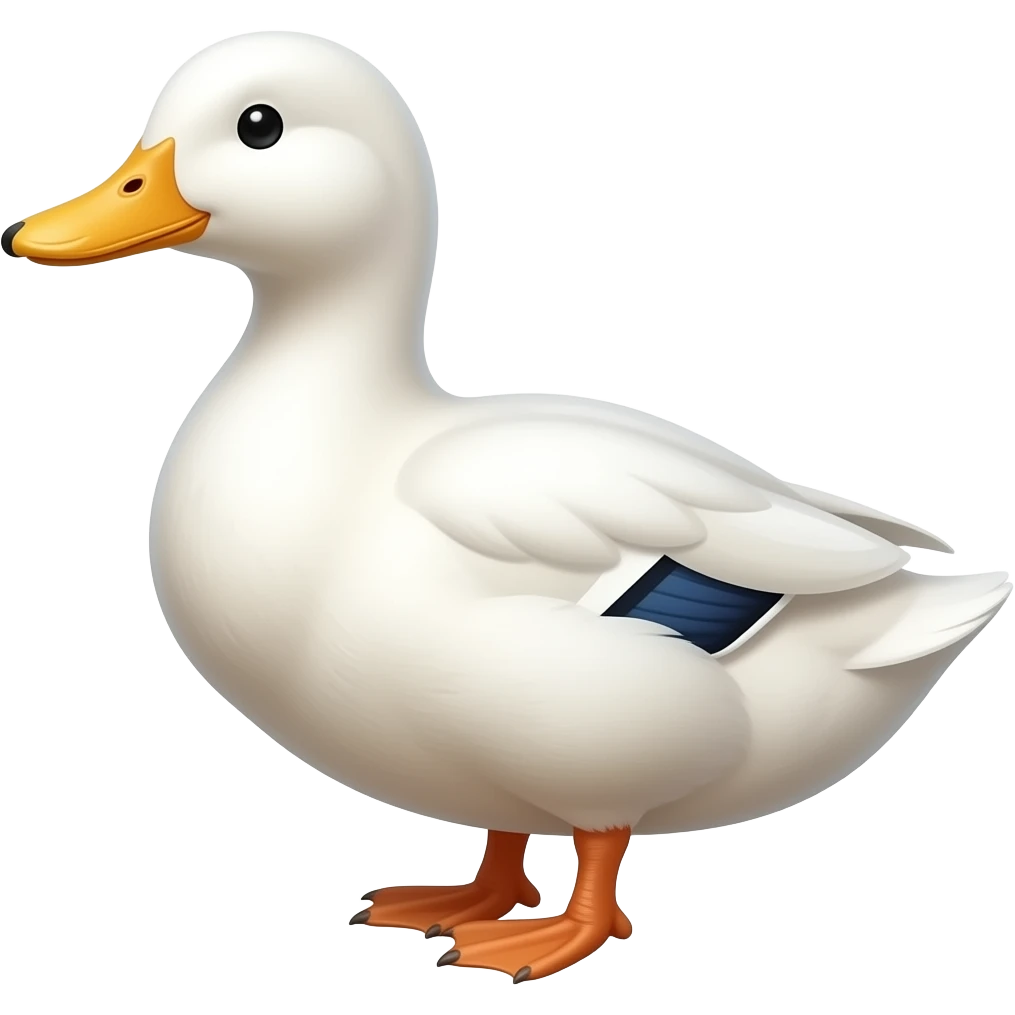 White Duck emoji