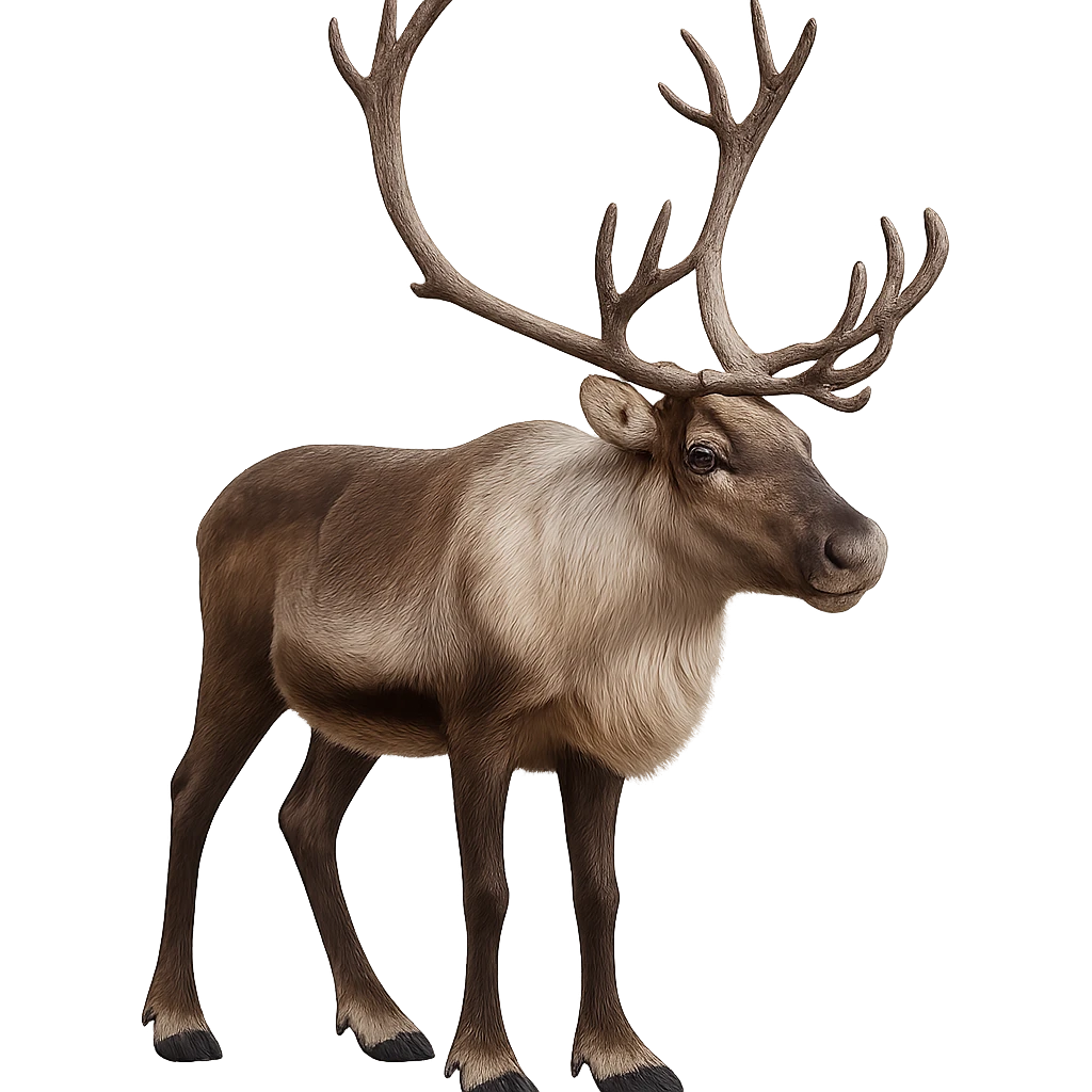 reindeer remove background emoji