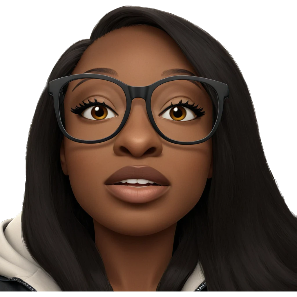 realistic portrait of girl emoji