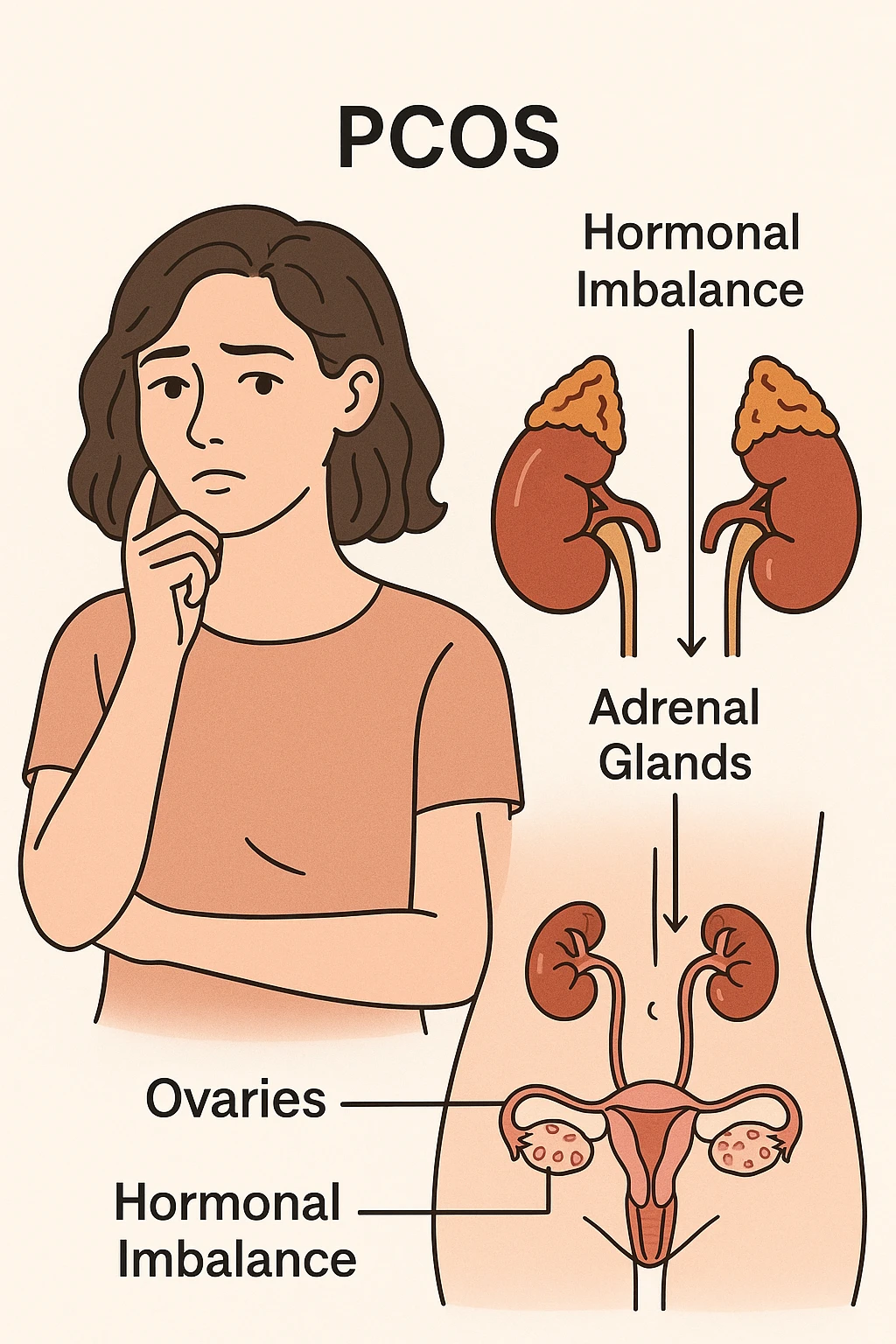 PCOS SURRENALICA DONNA emoji