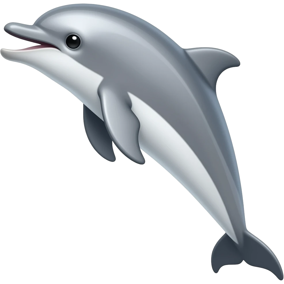 Now just make a dolphin emoji