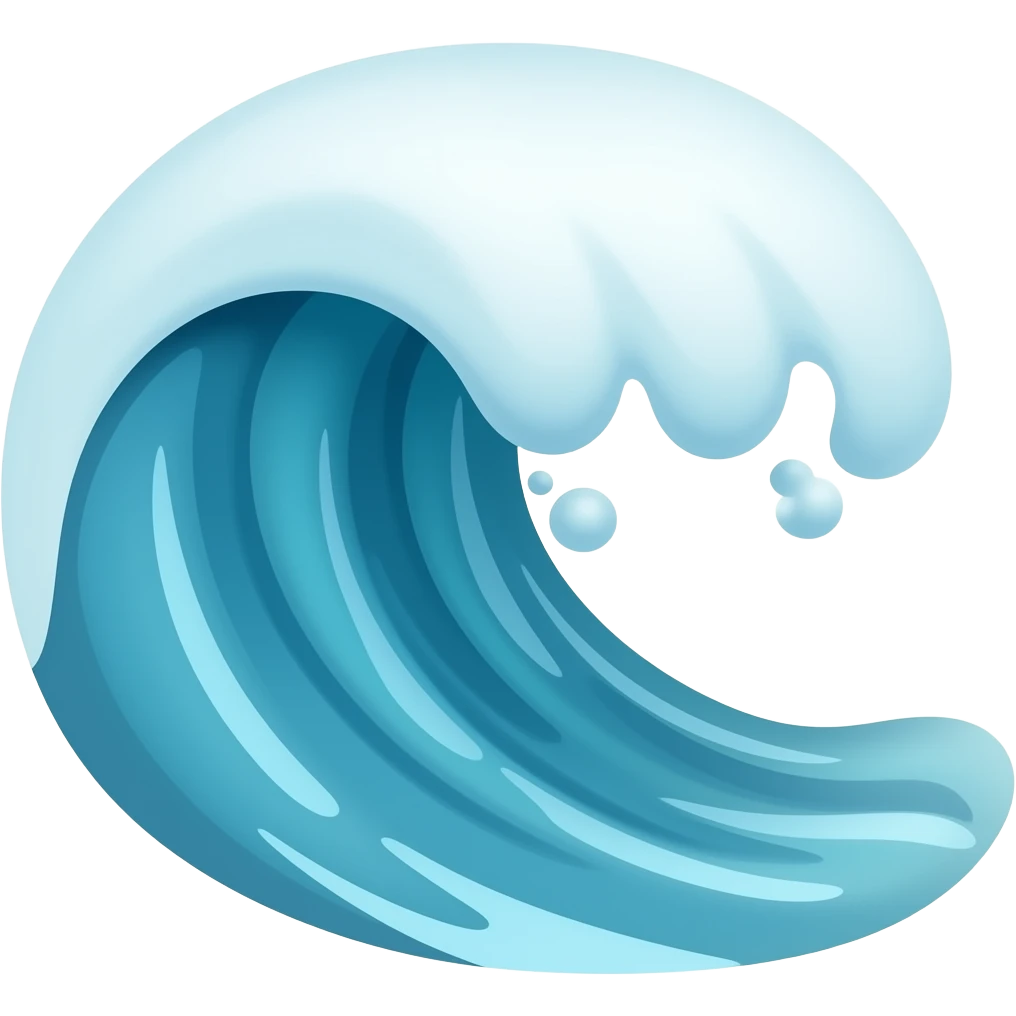 sea ​​wave emoji