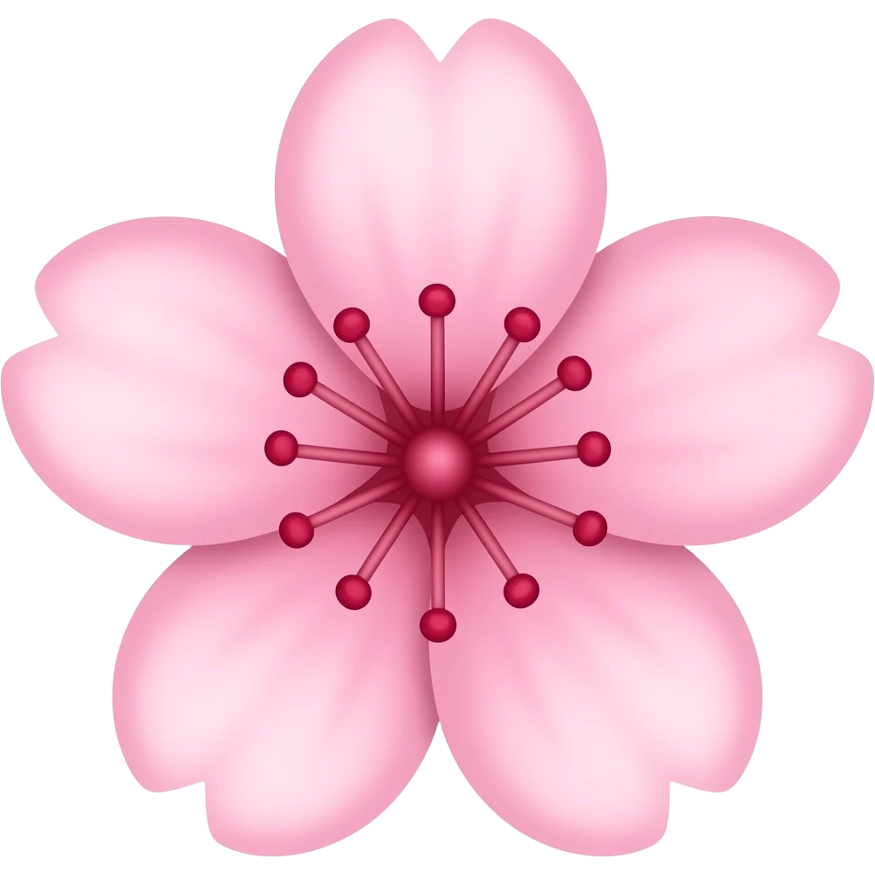 цветок вишни emoji