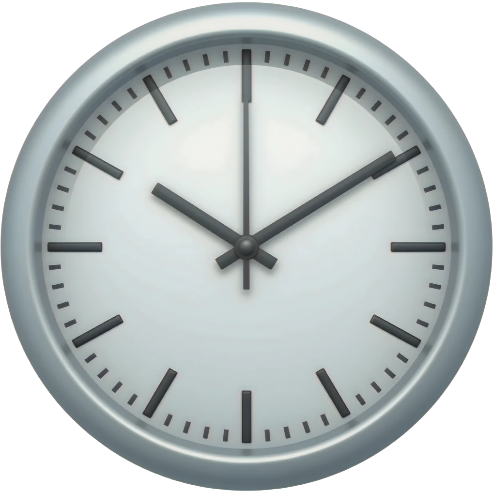 Time emoji
