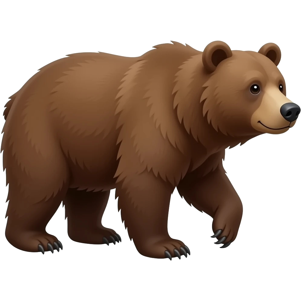 Brown bear emoji
