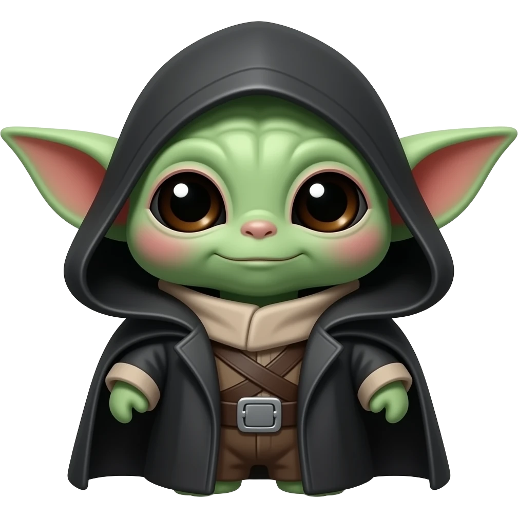 Grogu as a Sith emoji