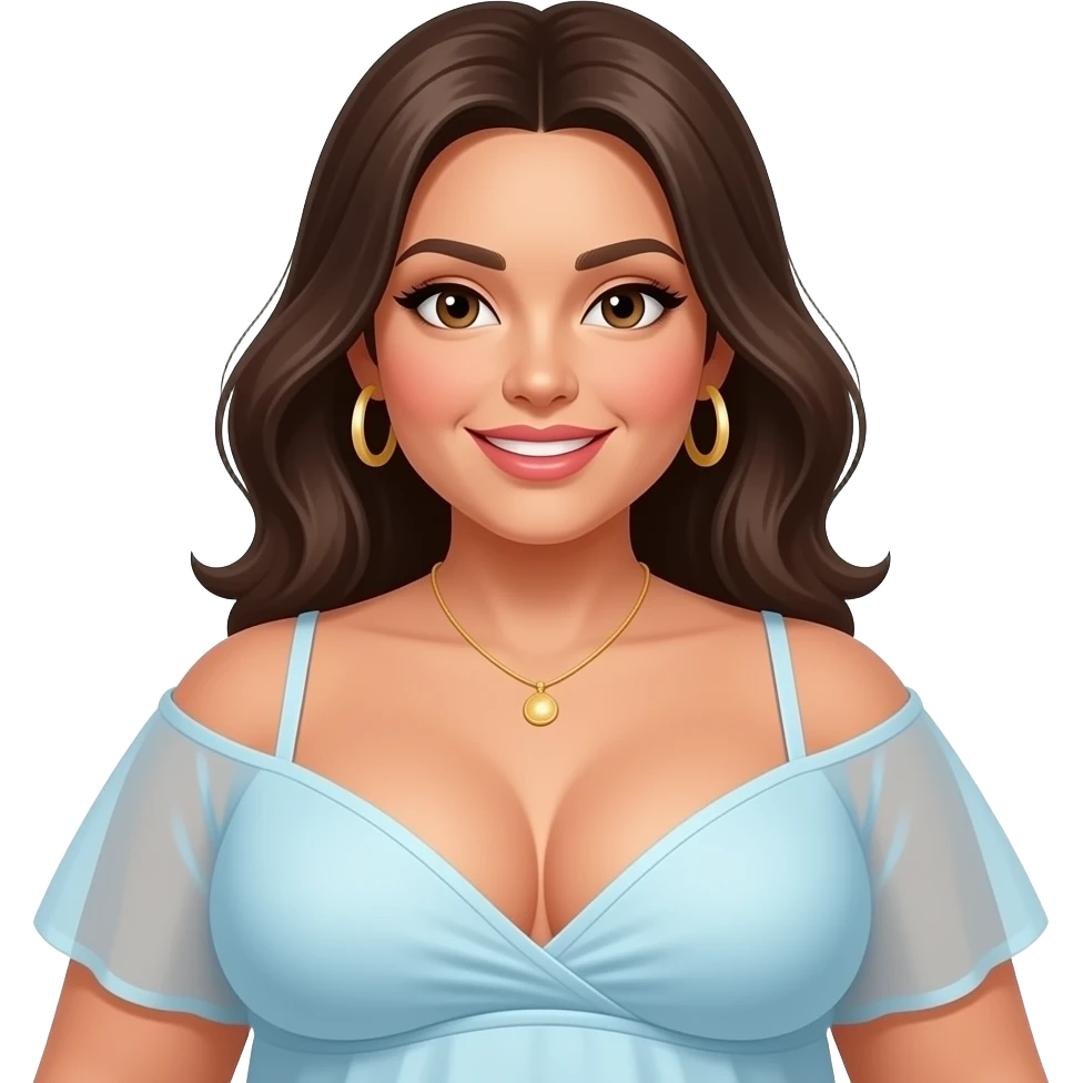 Big titty latina no clothes emoji