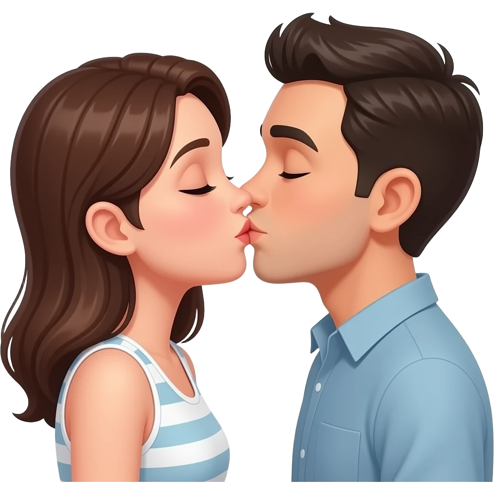 Faire l’amour ( baiser ) emoji