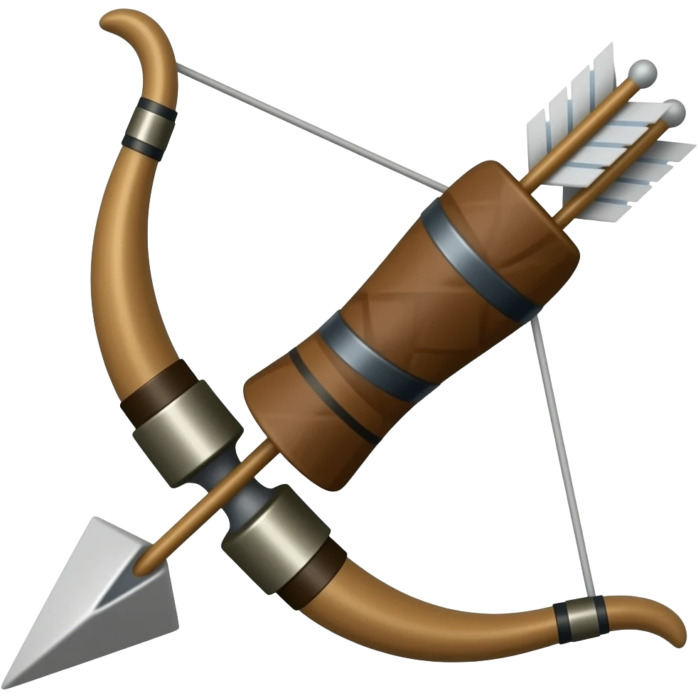 Bow and Arrow emoji