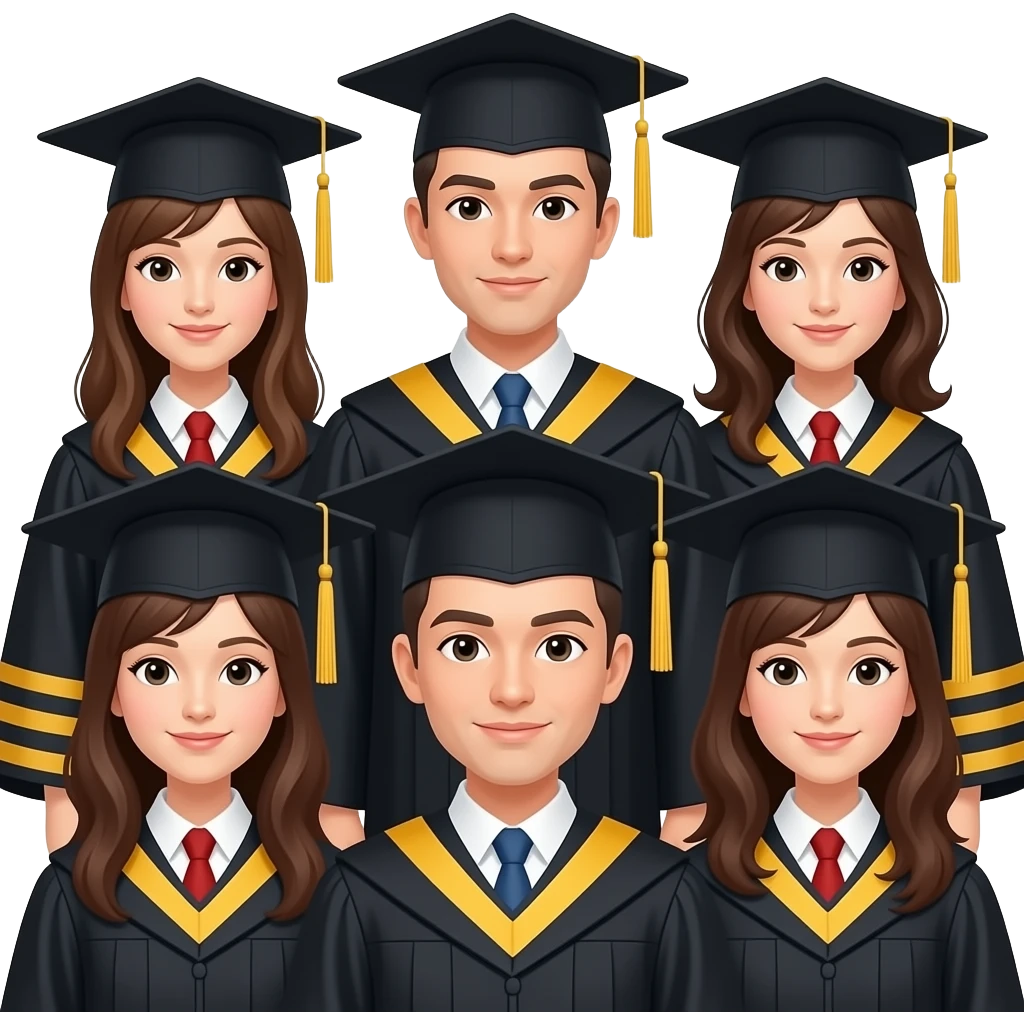 Academy graduates emoji