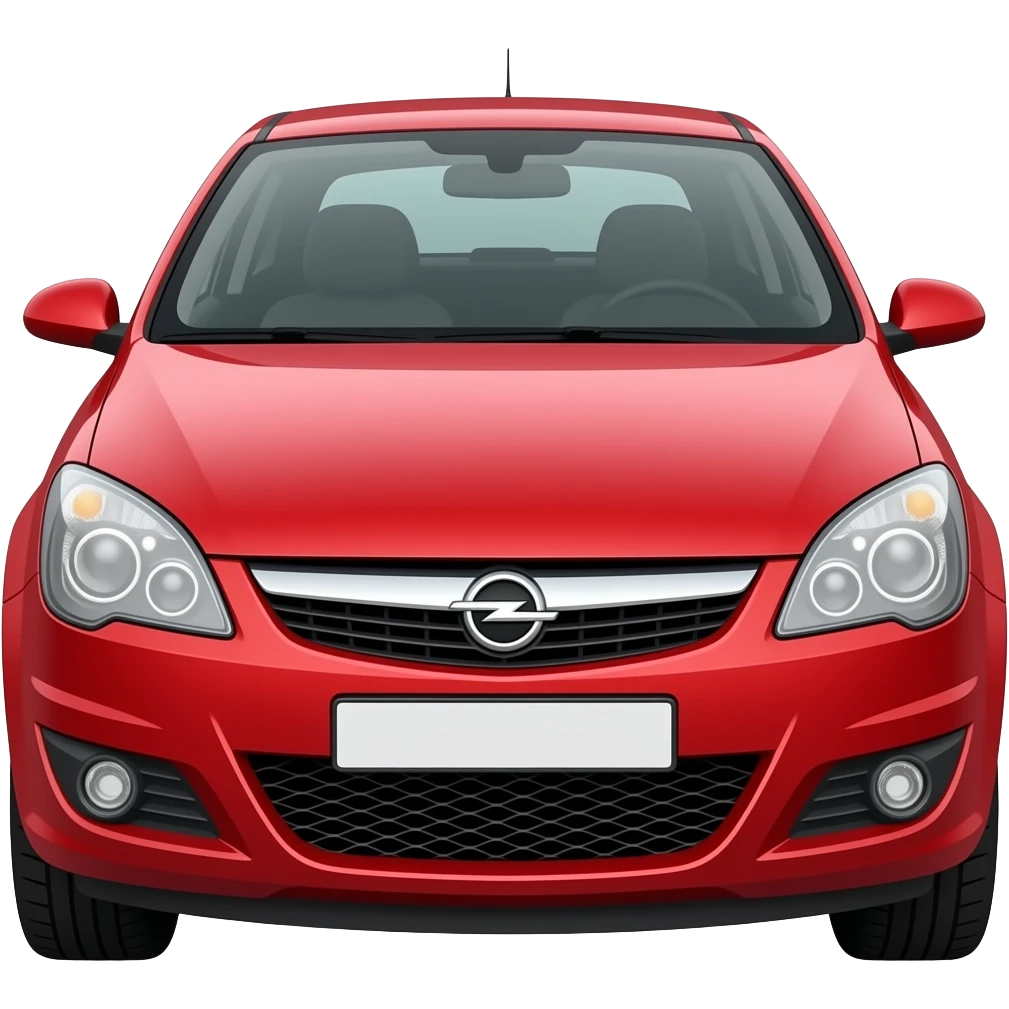 Red Opel astra H 2006 emoji