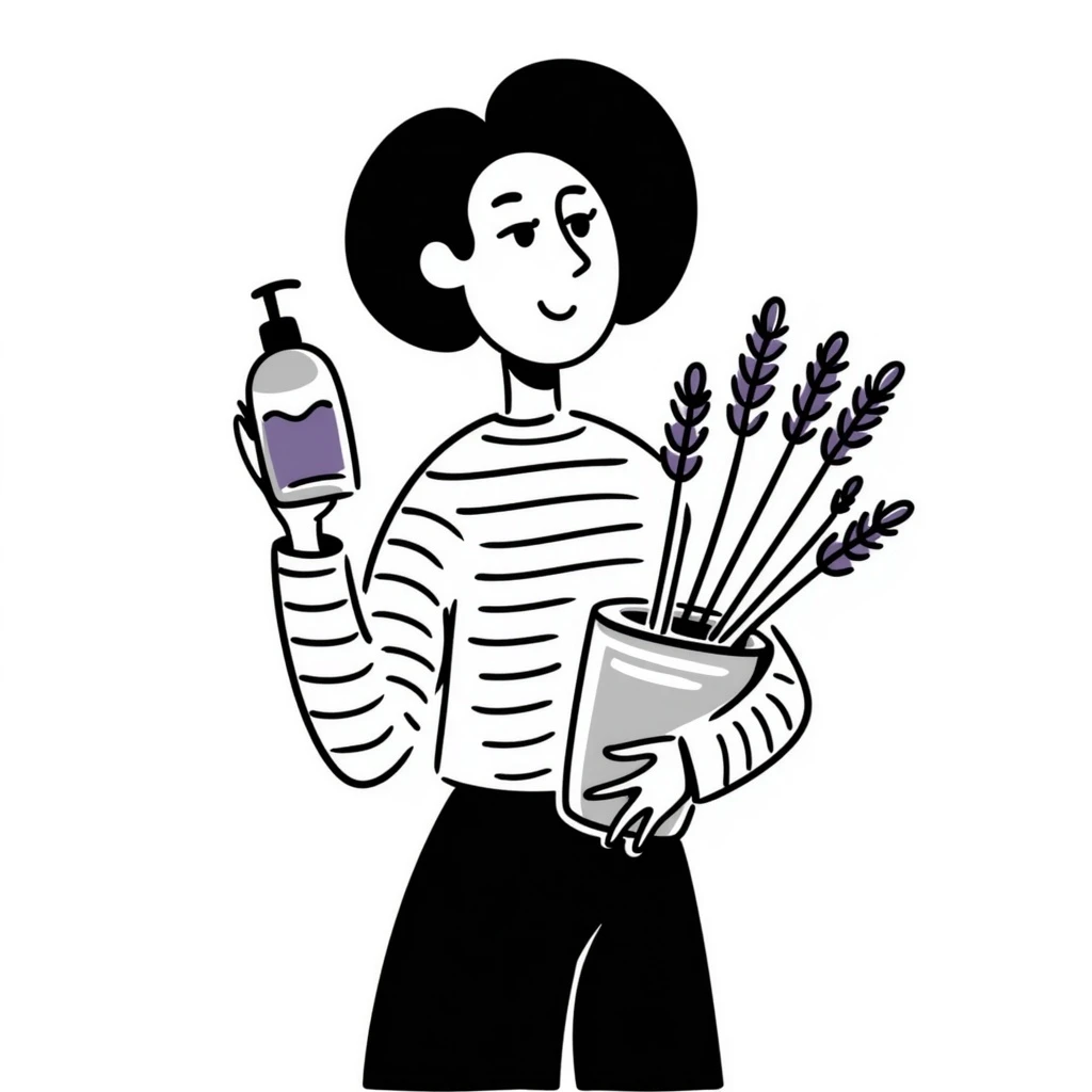 lavender skincare emoji