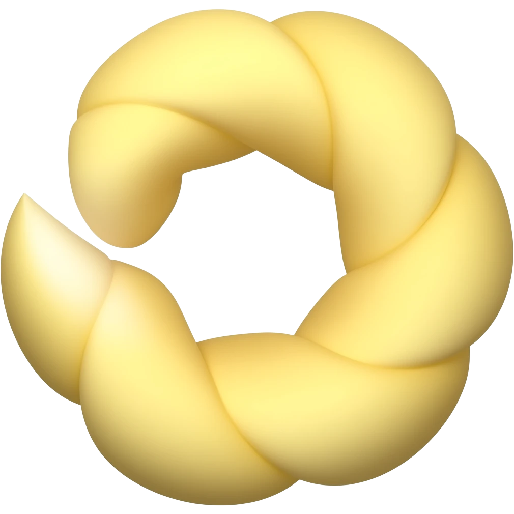 On singular blonde ringlet curl emoji