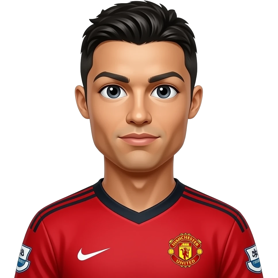 cristiano ronaldo de 2008 stp emoji