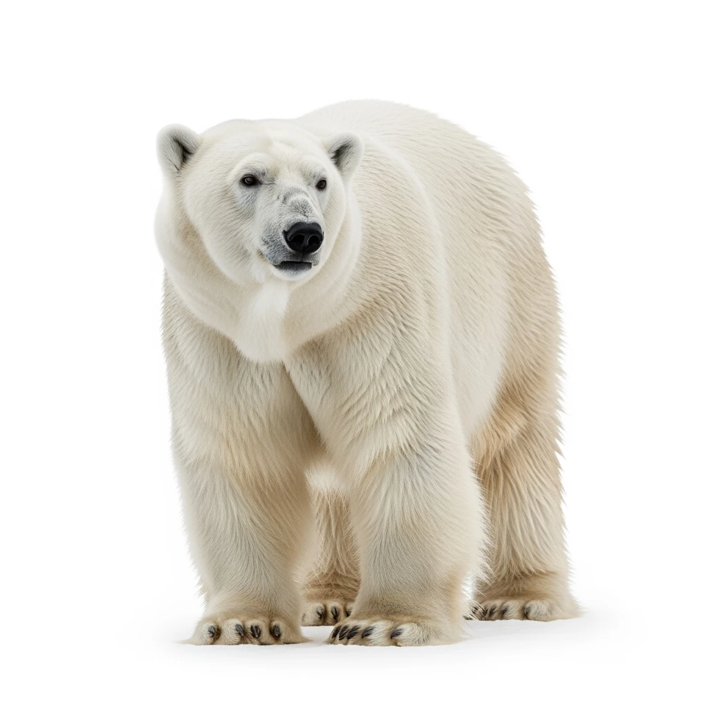 Bear white background emoji