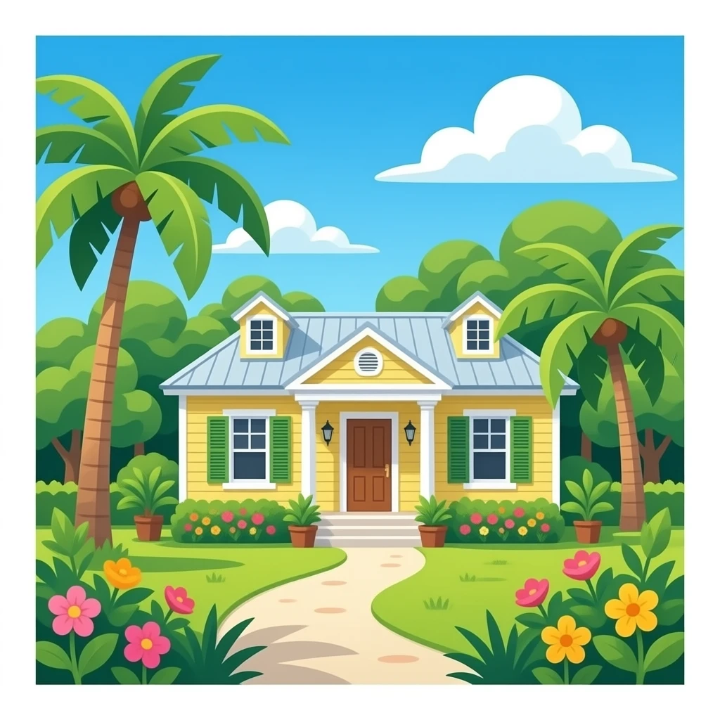 caribean home emoji