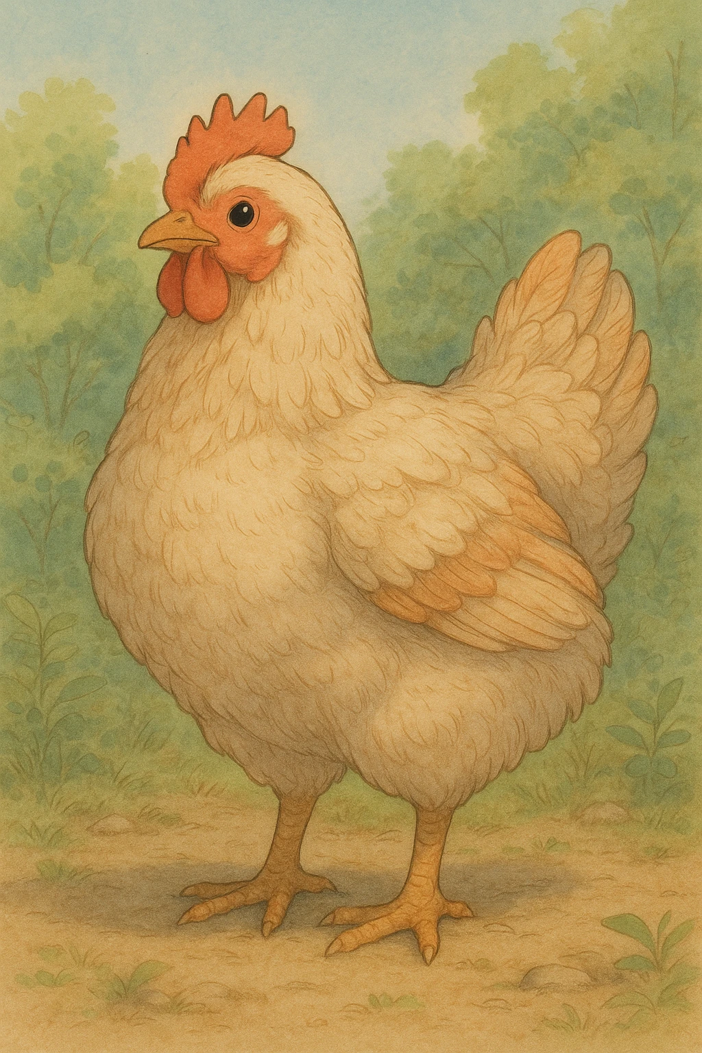 chicken emoji